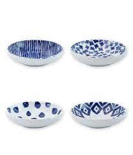 Load image into Gallery viewer, Vietri Santorini Assorted Pasta Bowls - Set of 4
