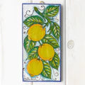 Load image into Gallery viewer, Vietri First Stones Lemon Vine Wall Plaque

