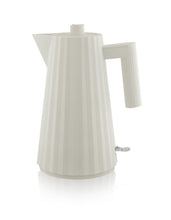 Load image into Gallery viewer, Officina Alessi Electric Kettle Plissé - White
