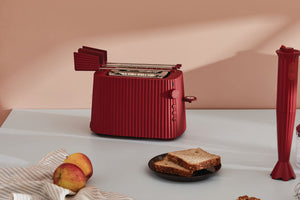 Officina Alessi Toaster Plissé - Red